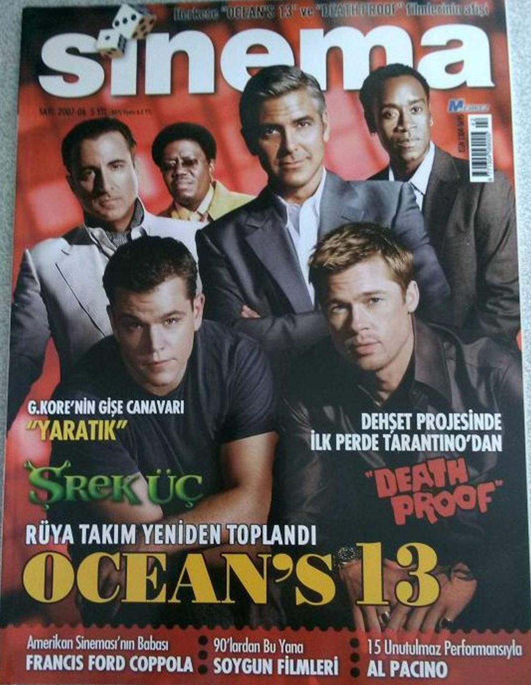 SINEMA magazine side cover  June 2007