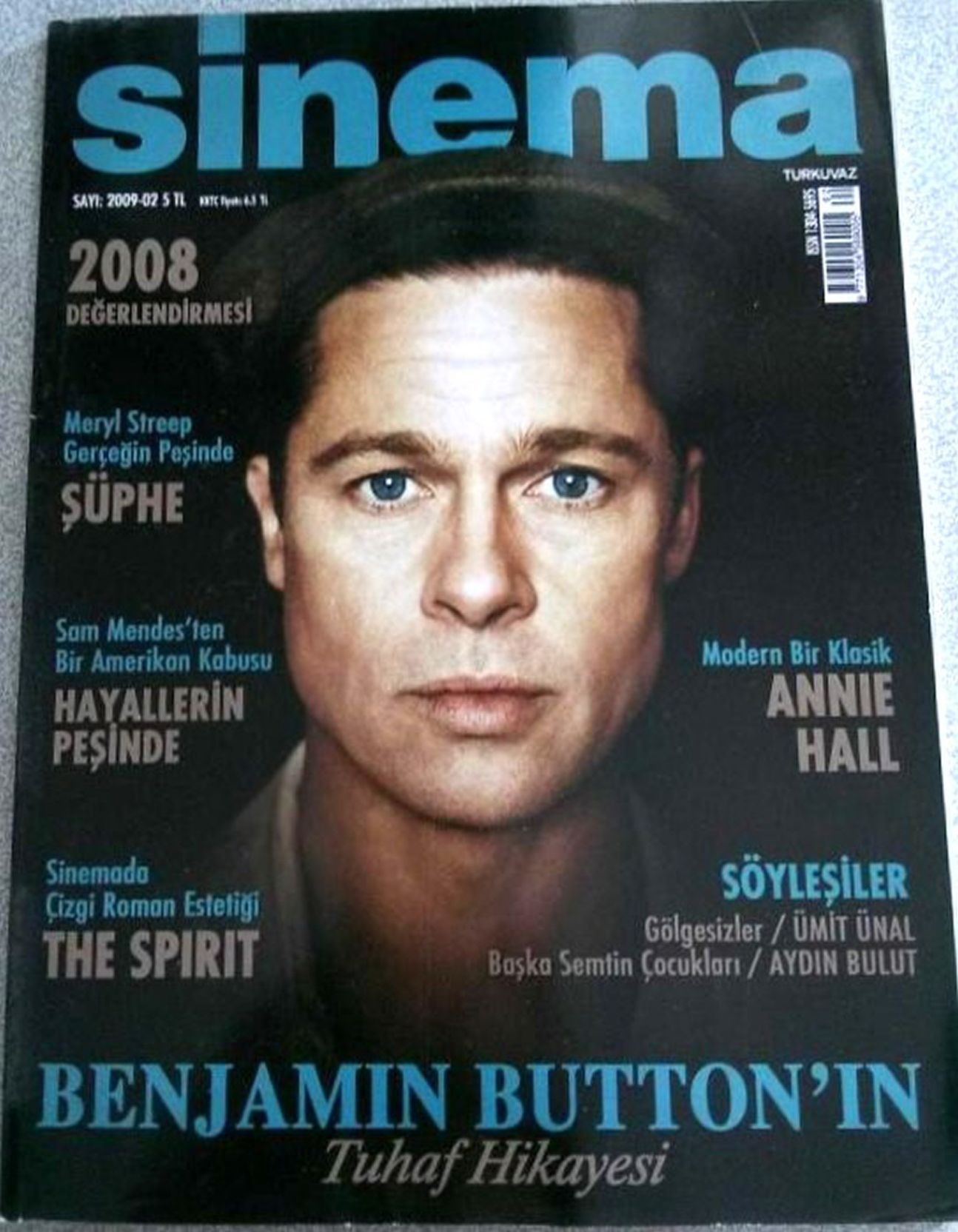 SINEMA magazine side cover  February 2009