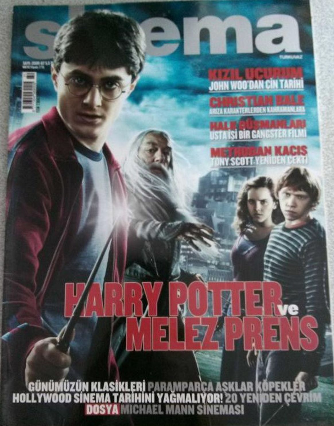 SINEMA magazine side cover  July 2009