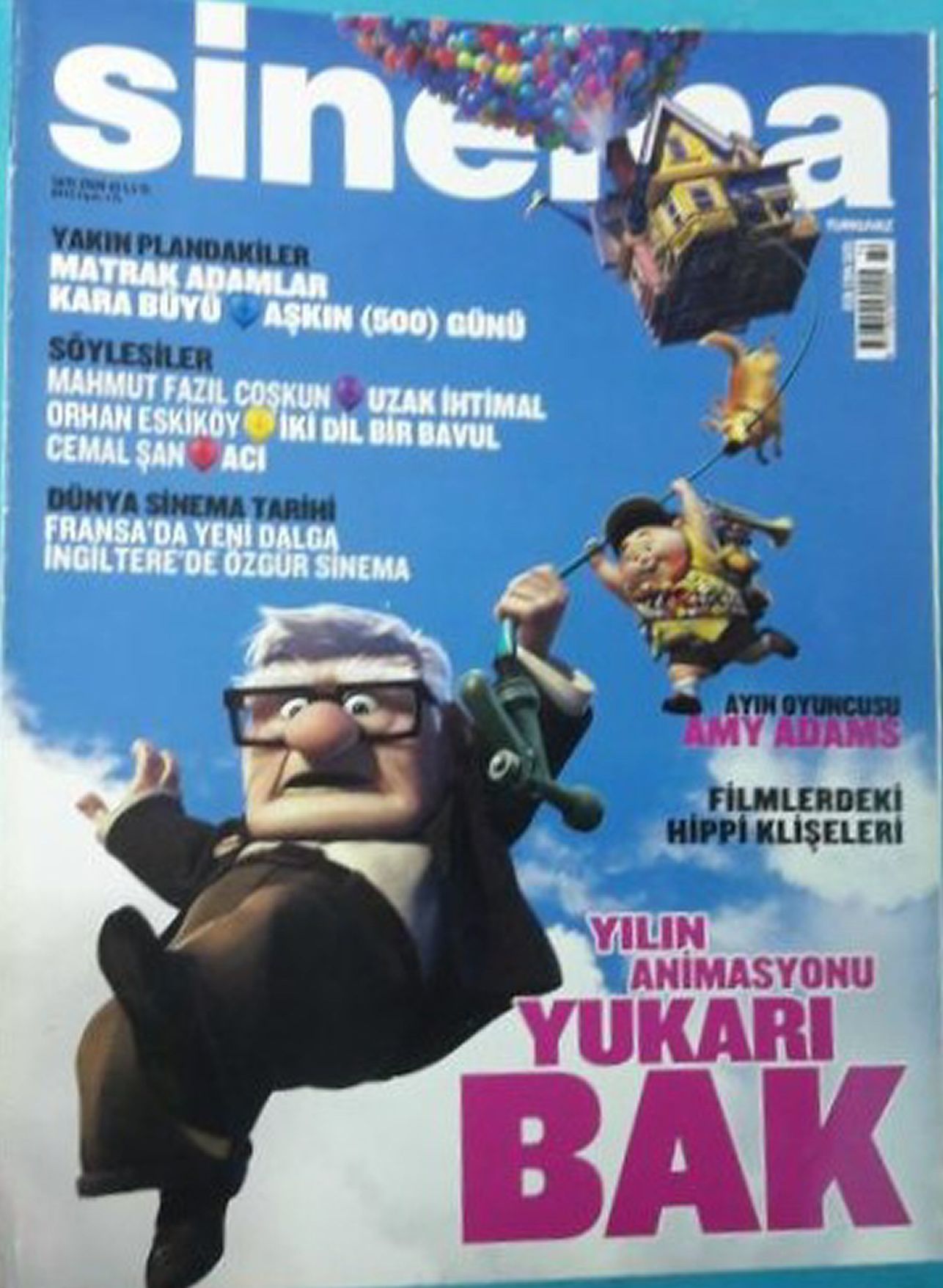 SINEMA magazine side cover  October 2009