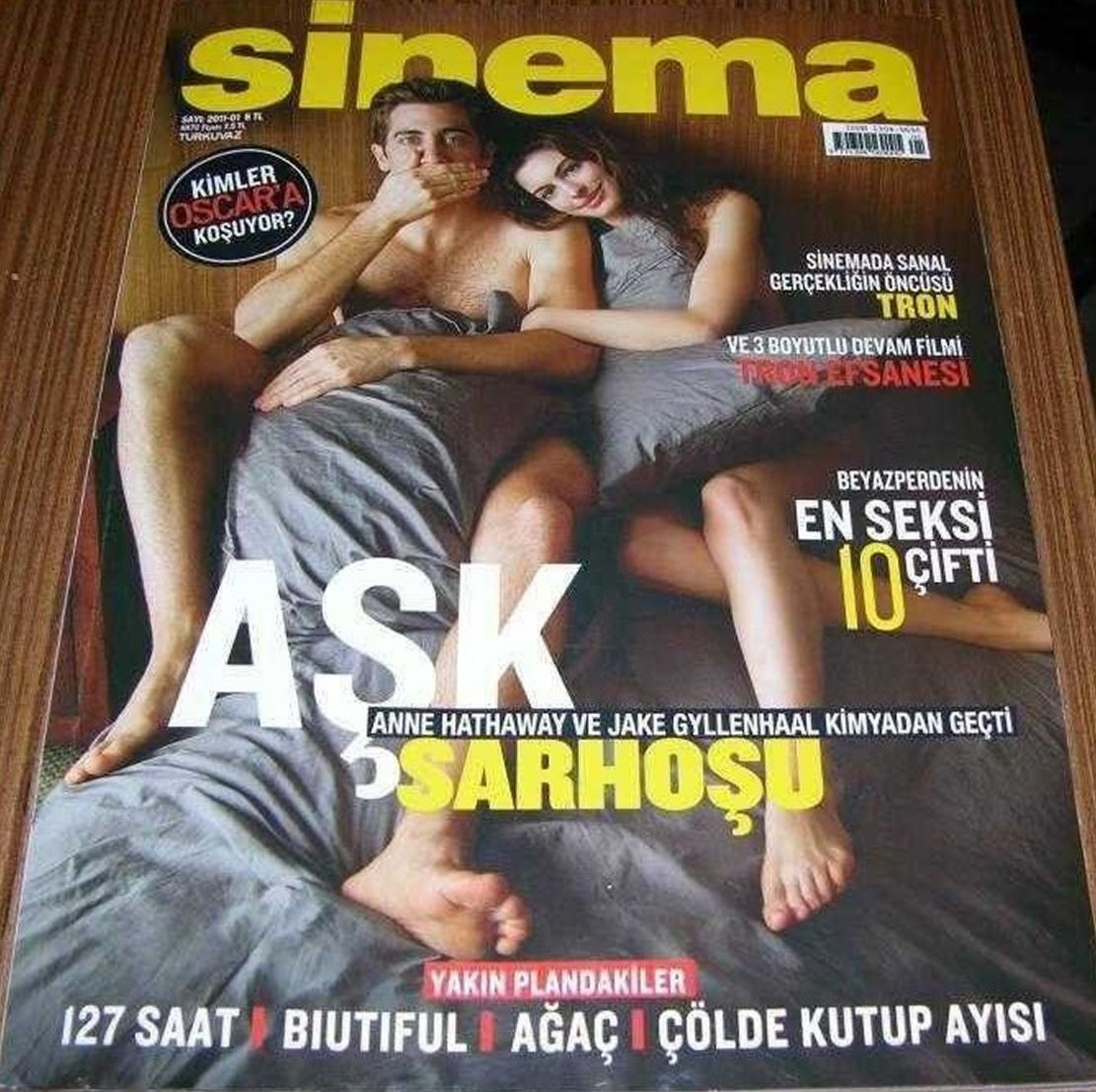 SINEMA magazine side cover  January 2011