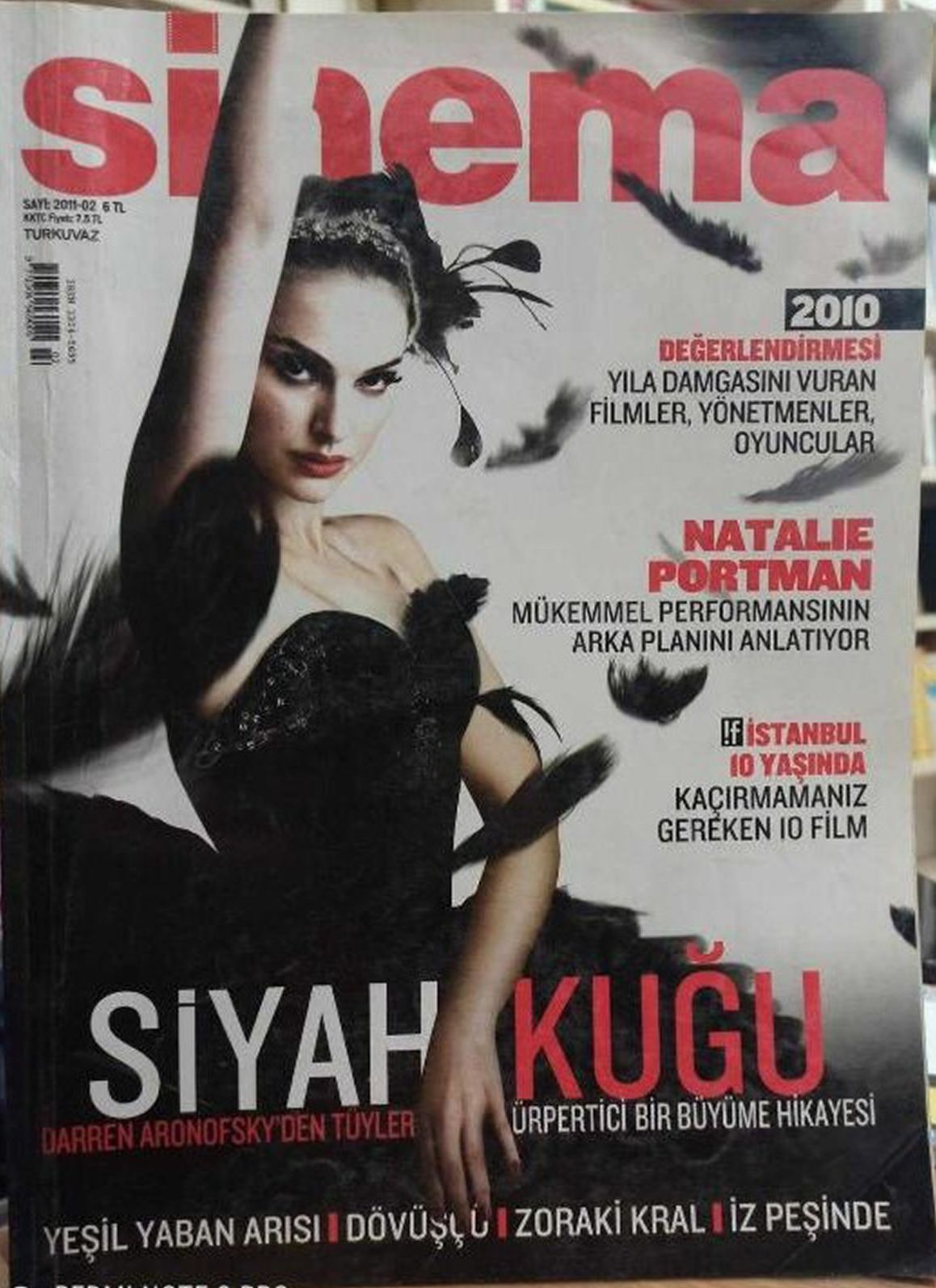 SINEMA magazine side cover  February 2011
