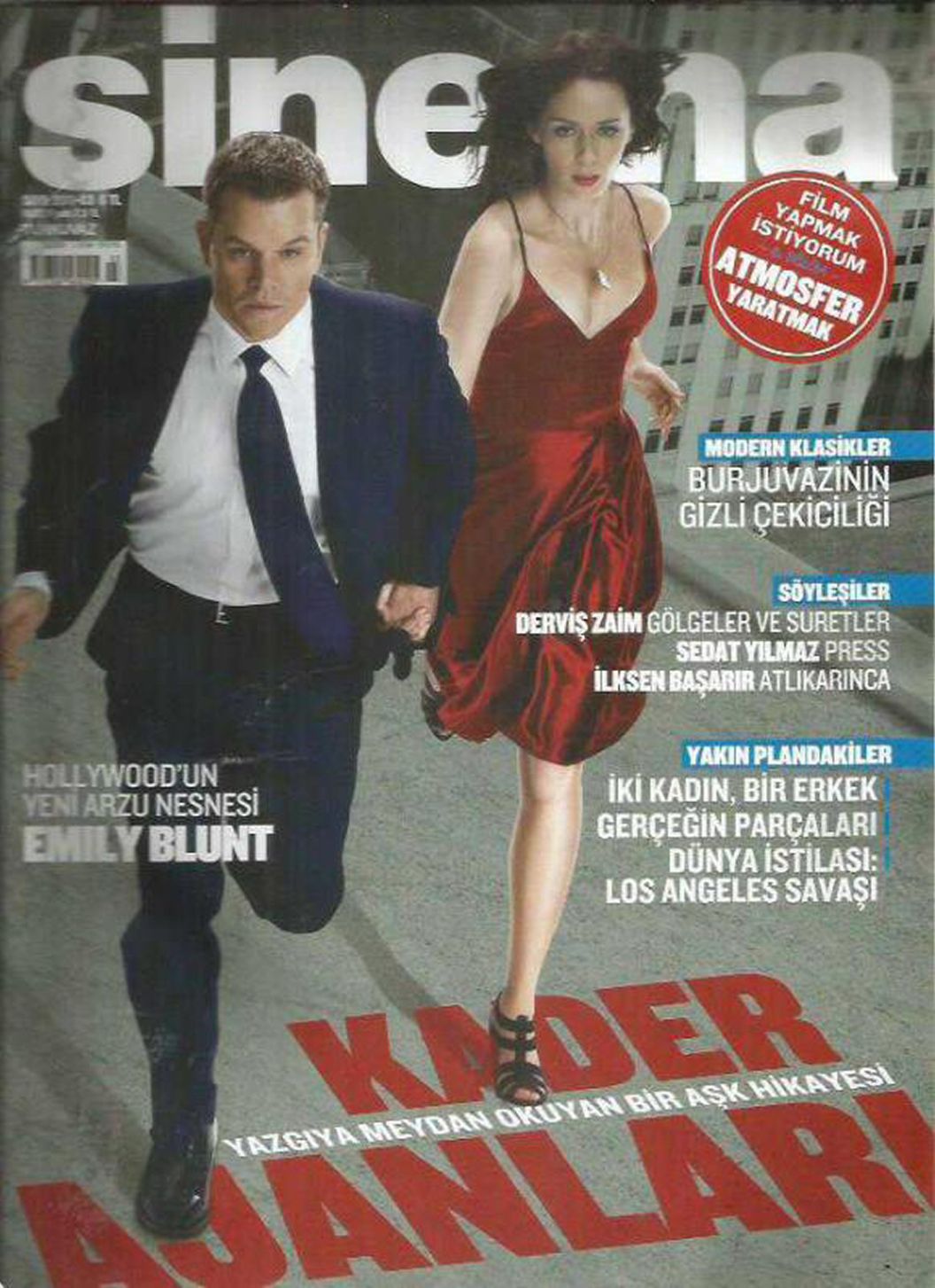 SINEMA magazine side cover  March 2011