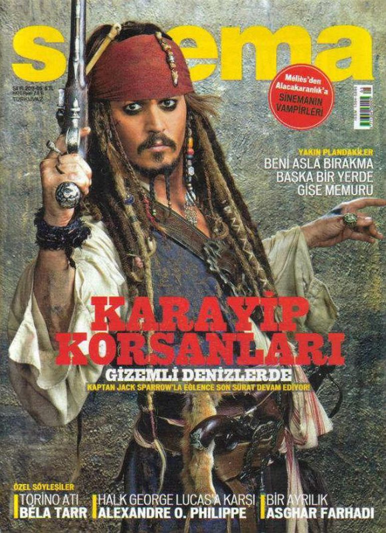 SINEMA magazine side cover  May 2011