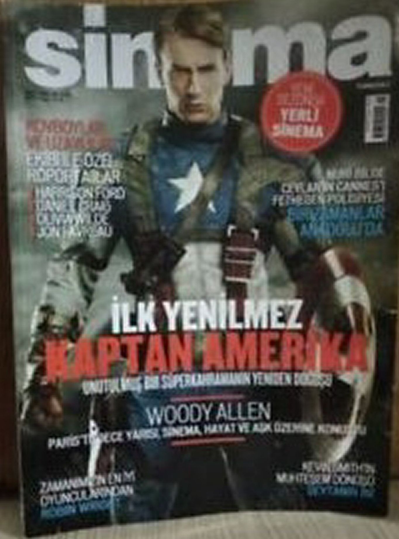 SINEMA magazine side cover  September 2011