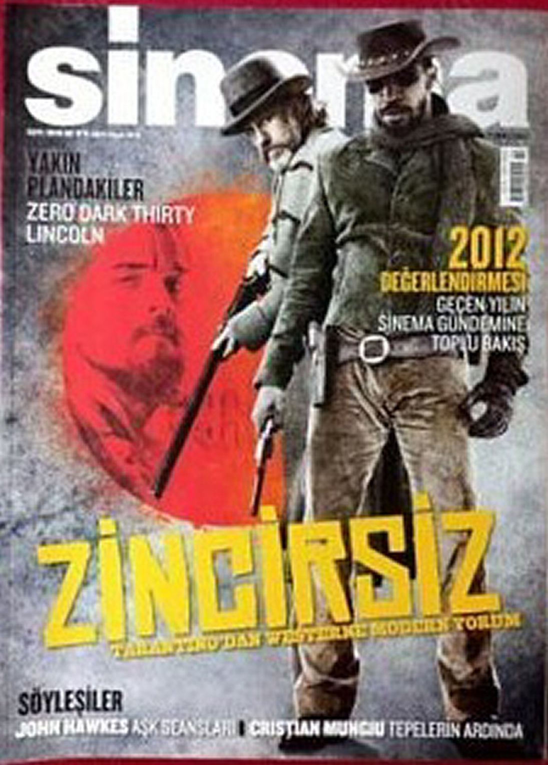 SINEMA magazine side cover  February 2013