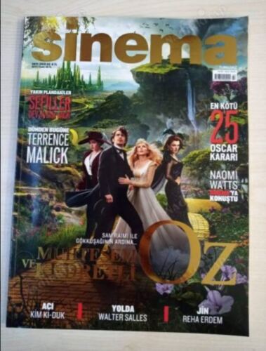 SINEMA magazine side cover  March 2013