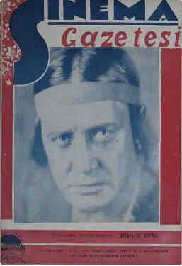 SINEMA GAZETESI magazine side cover Issue 13  1929