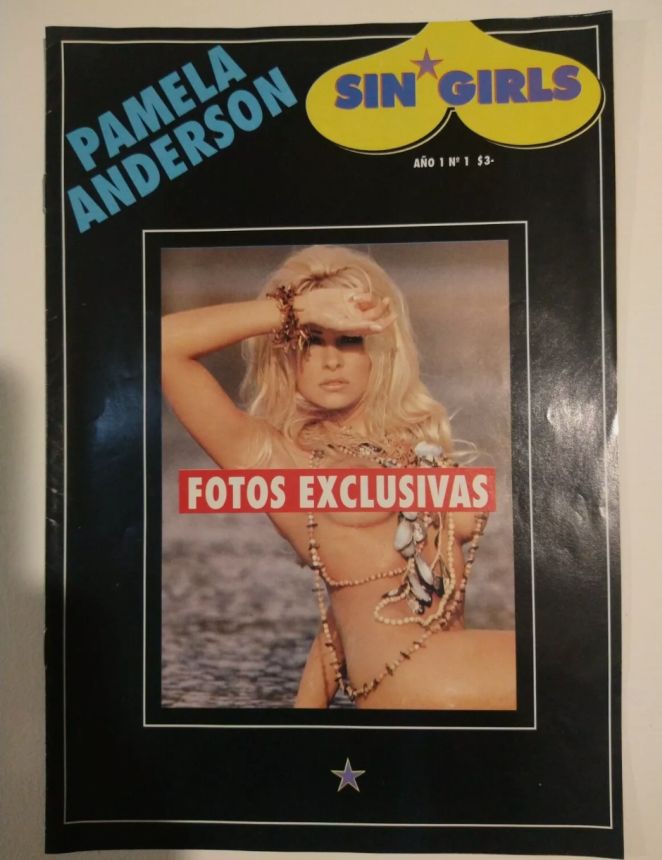 SIN GIRLS magazine side cover Issue 1   1999