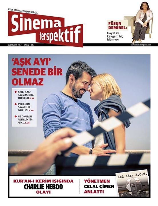 SINEMA TERSPEKTIF magazine side cover Issue 2 February 2015