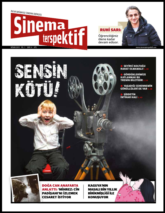 SINEMA TERSPEKTIF magazine side cover Issue 4 April 2015