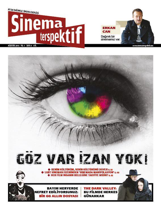 SINEMA TERSPEKTIF magazine side cover Issue 8 August 2015