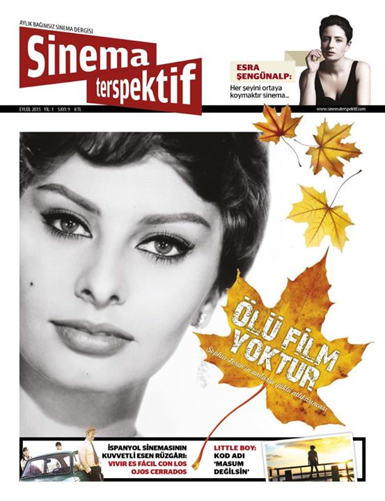 SINEMA TERSPEKTIF magazine side cover Issue 9 September 2015