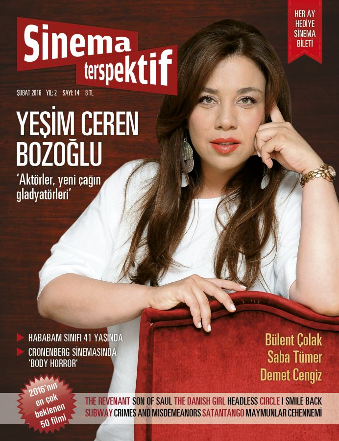 SINEMA TERSPEKTIF magazine side cover Issue 14 February 2016