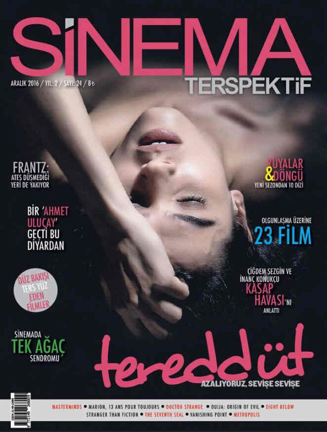 SINEMA TERSPEKTIF magazine side cover Issue 24 December 2016