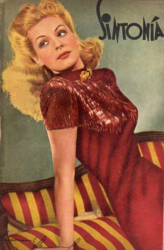 SINTONIA magazine side cover 1 April 1945