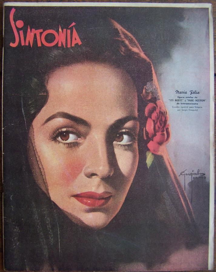 SINTONIA magazine side cover  1949