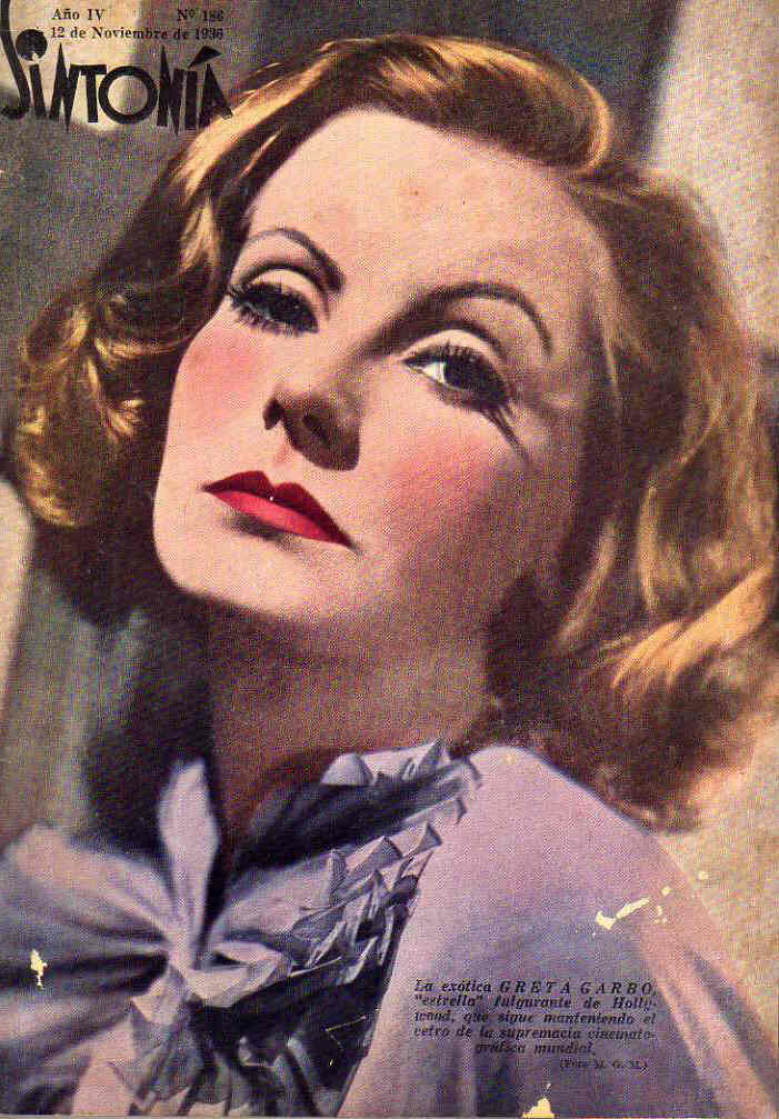 SINTONIA magazine side cover Issue 186 12 November 1936