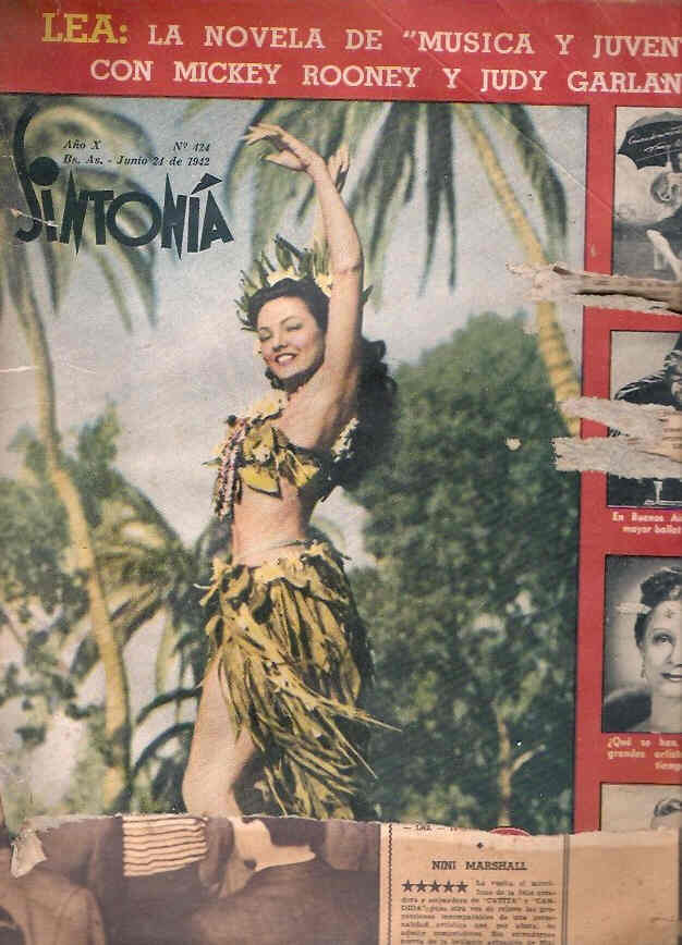 SINTONIA magazine side cover Issue 424  1942