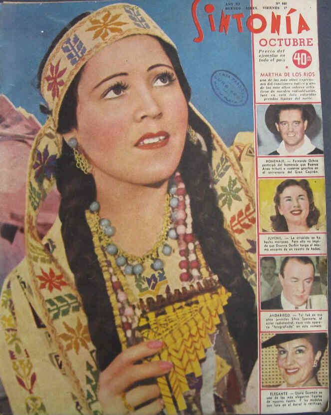 SINTONIA magazine side cover Issue 440  1943