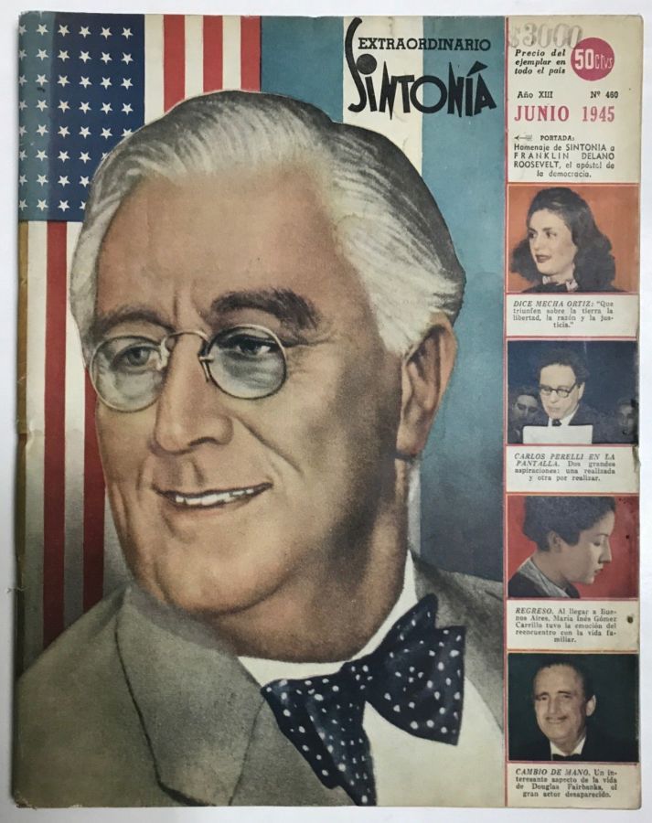 SINTONIA magazine side cover Issue 460  June 1945