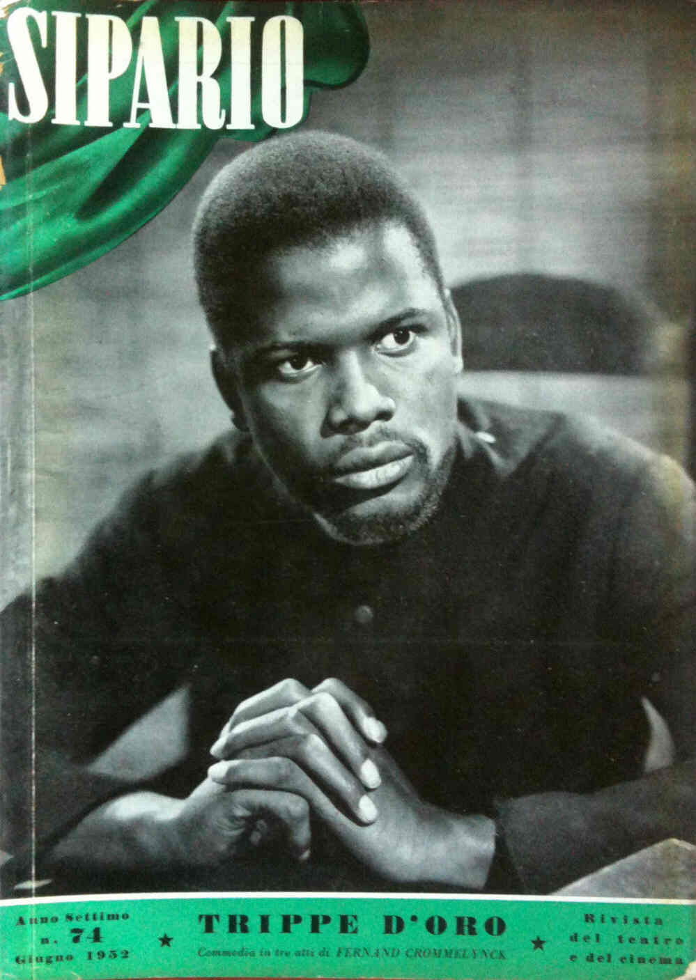 SIPARIO magazine side cover Issue 74 June 1952