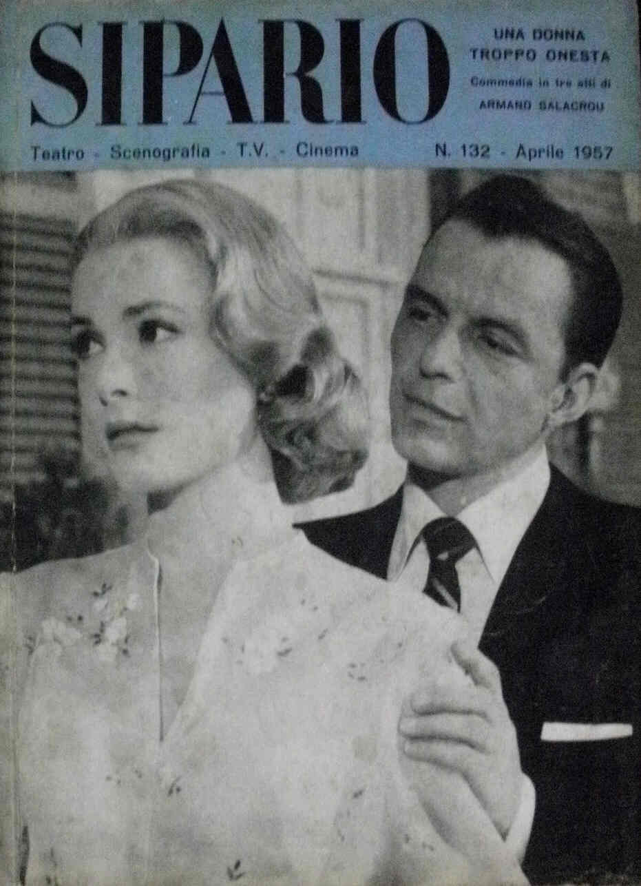 SIPARIO magazine side cover Issue 132 April 1957