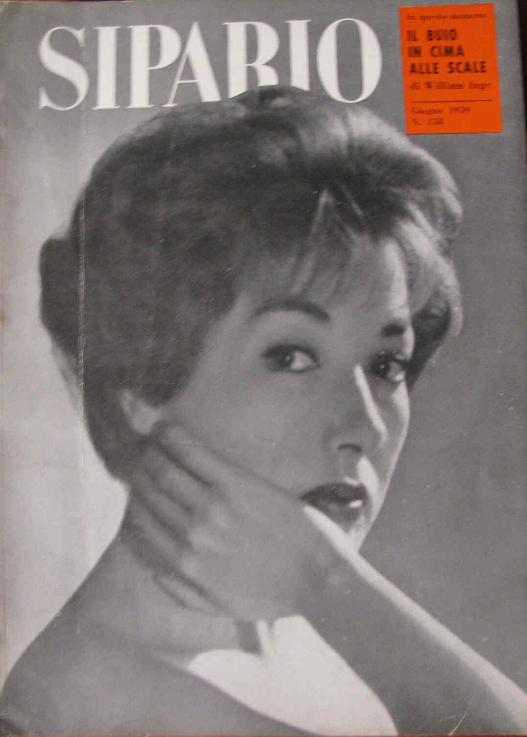 SIPARIO magazine side cover Issue 158 June 1959