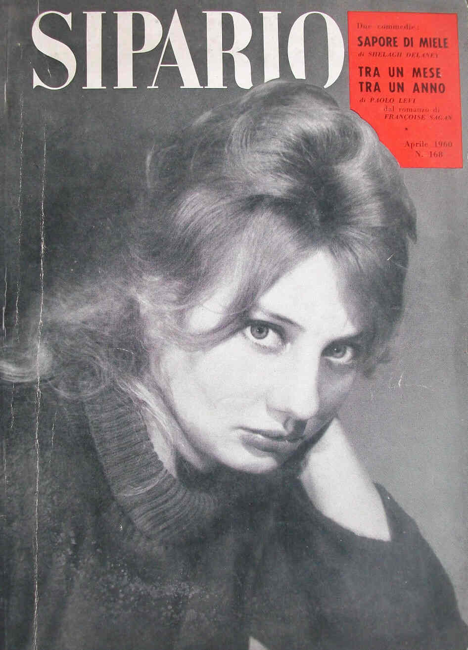 SIPARIO magazine side cover Issue 168 April 1960