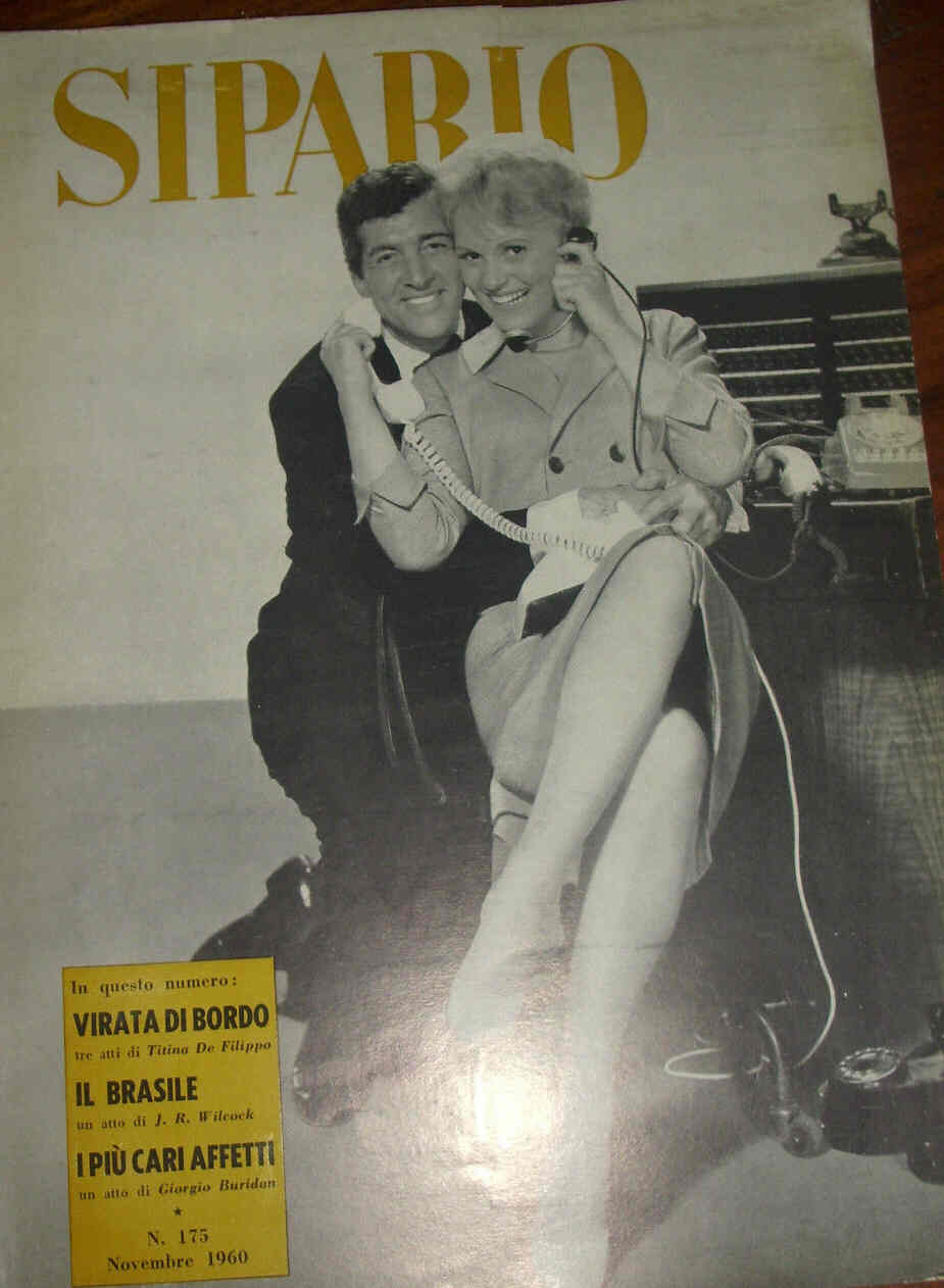 SIPARIO magazine side cover Issue 175 November 1960