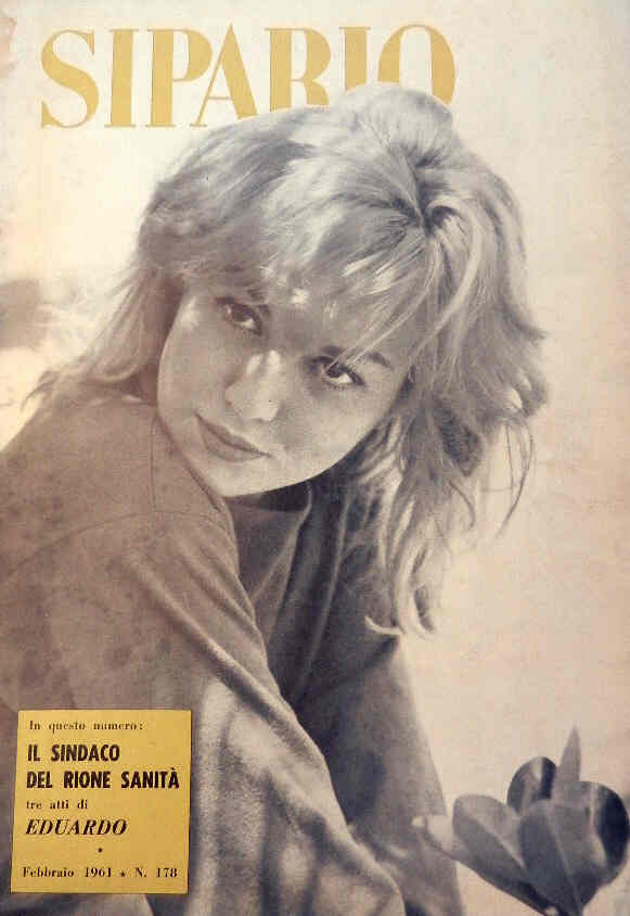 SIPARIO magazine side cover Issue 178 February 1961