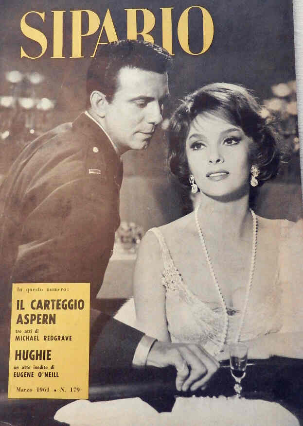 SIPARIO magazine side cover Issue 179 March 1961