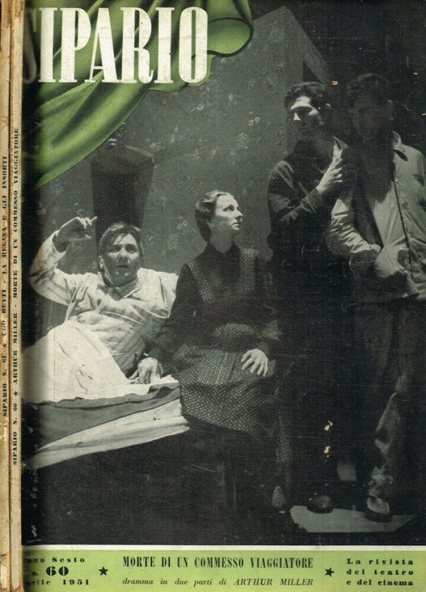 SIPARIO magazine side cover Issue 60  April 1951