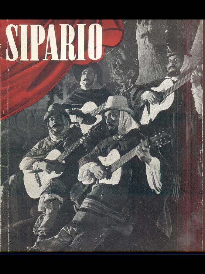SIPARIO magazine side cover Issue 61  May 1951