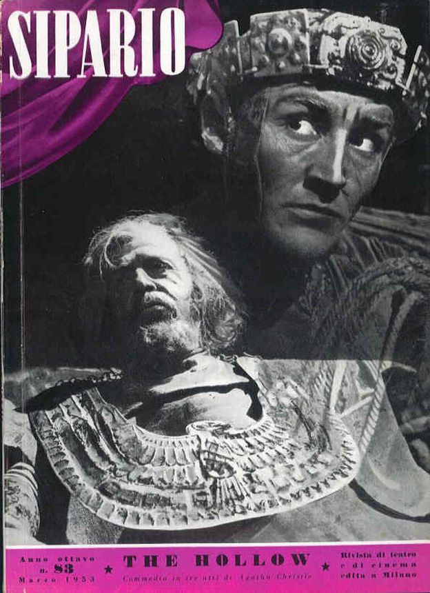 SIPARIO magazine side cover Issue 83  March 1953