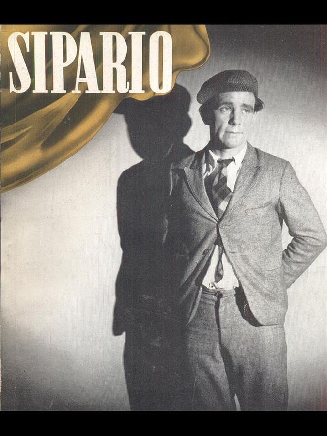 SIPARIO magazine side cover Issue 95  March 1954
