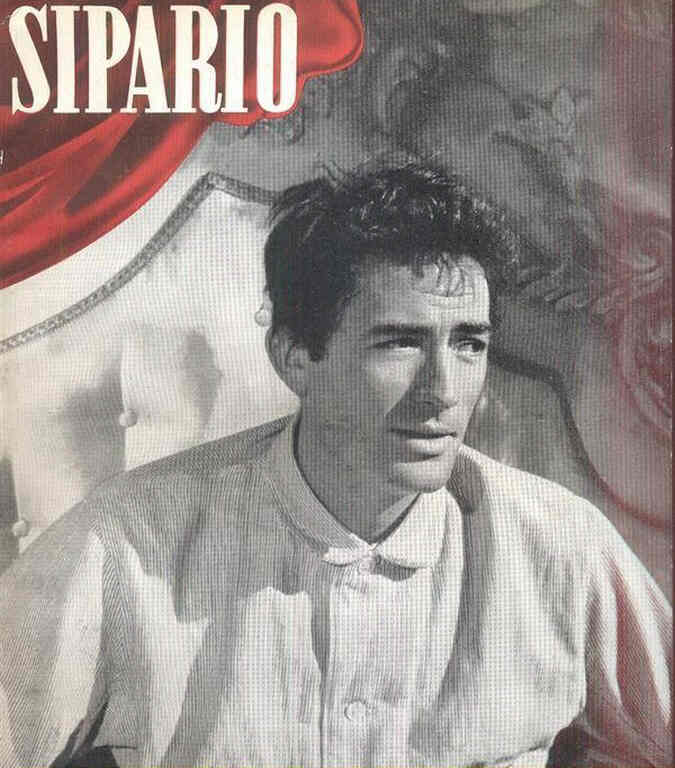SIPARIO magazine side cover Issue 96  April 1954