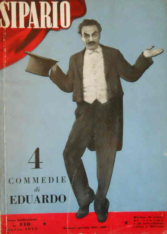 SIPARIO magazine side cover Issue 119  March 1956