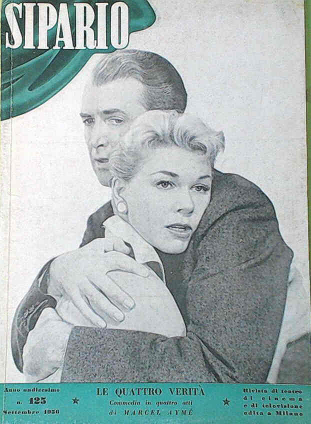SIPARIO magazine side cover Issue 125  September 1956