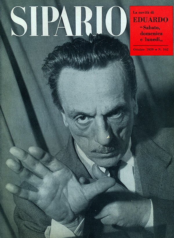 SIPARIO magazine side cover Issue 162  October 1959