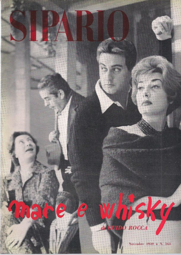 SIPARIO magazine side cover Issue 163  November 1959