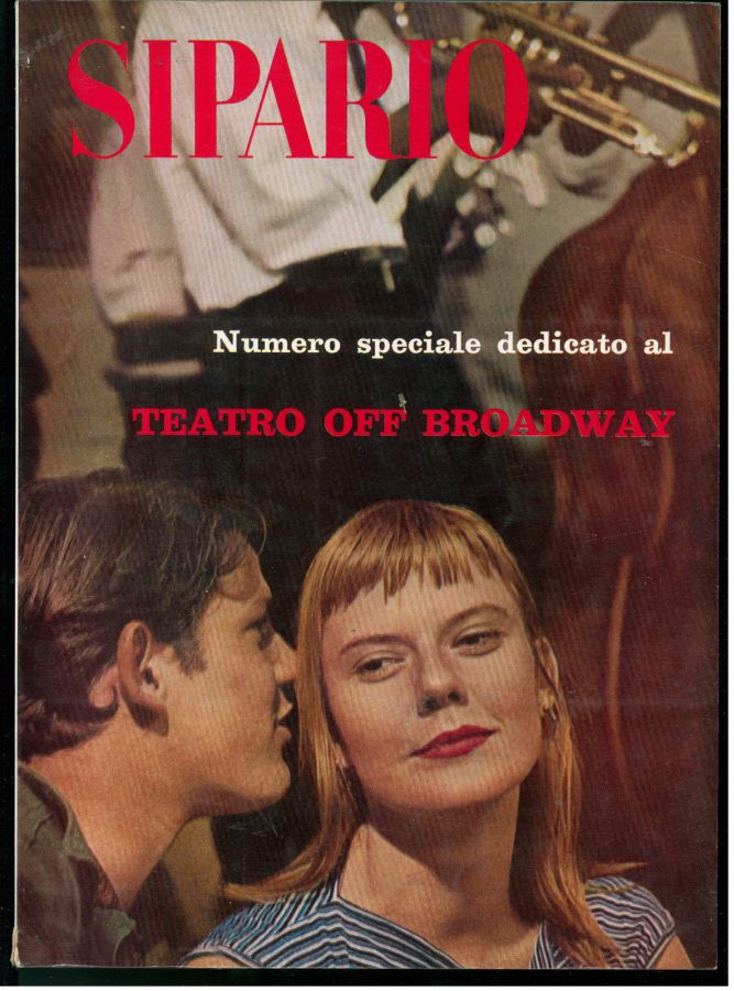 SIPARIO magazine side cover Issue 176 December 1960