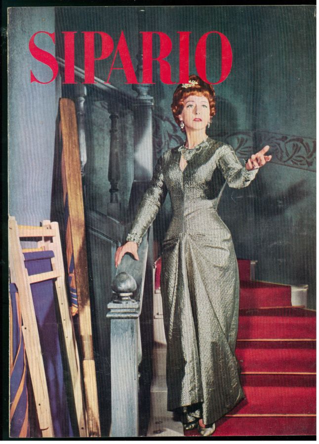 SIPARIO magazine side cover Issue 177  January 1961