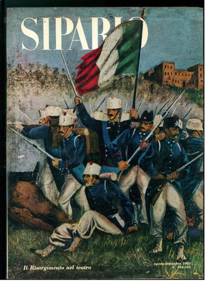 SIPARIO magazine side cover Issue 184-5  August/September 1961