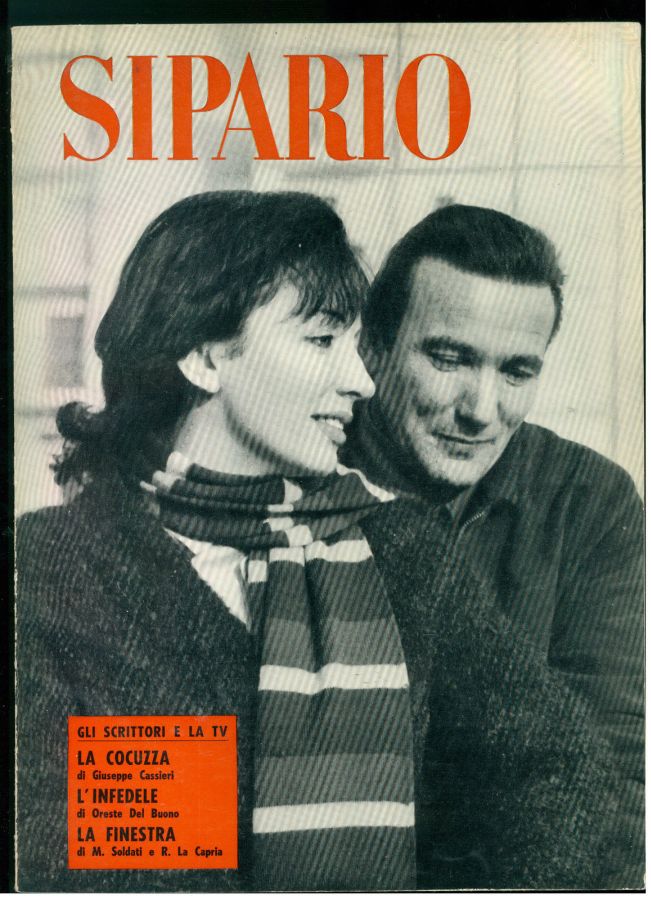 SIPARIO magazine side cover Issue 202 February 1963