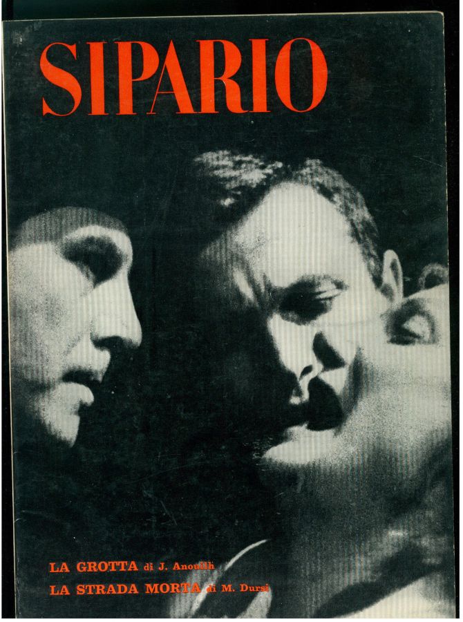 SIPARIO magazine side cover Issue 211  November 1963
