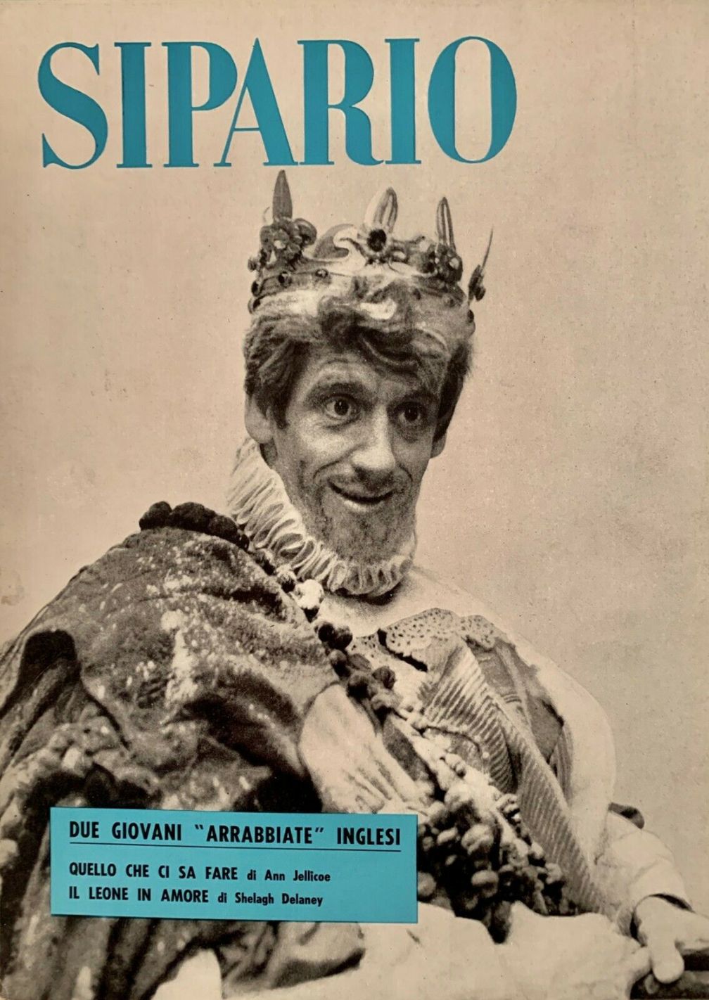 SIPARIO magazine side cover Issue 213  January 1964