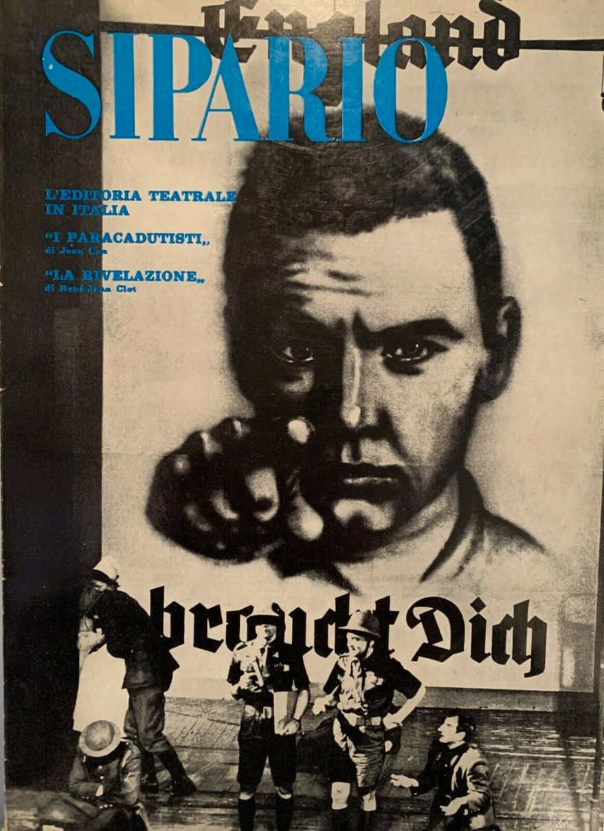 SIPARIO magazine side cover Issue 217  May 1964