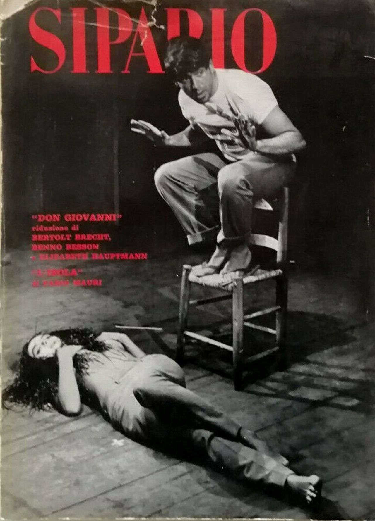 SIPARIO magazine side cover Issue 219  July 1964