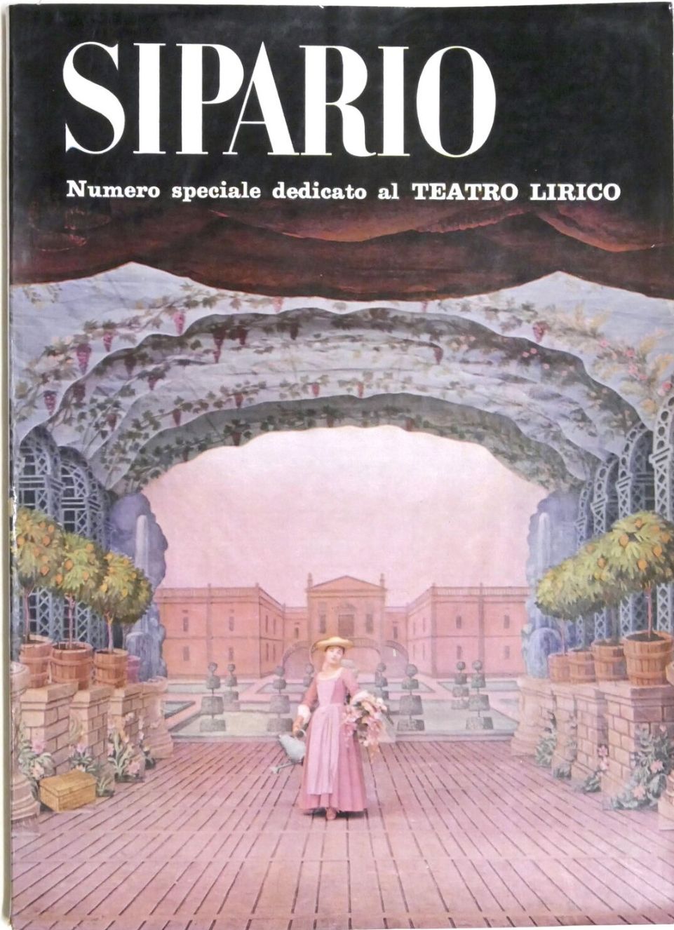 SIPARIO magazine side cover Issue 224  December 1964
